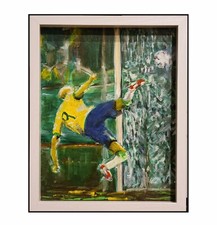 Dipinto OLIO Figurativo Fan