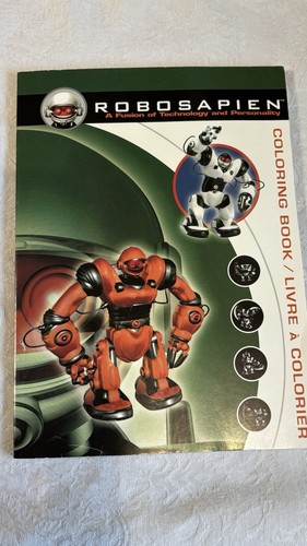 Vintage robosapien coloring - robosapien,