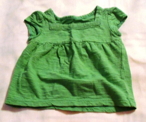 Camicia verde bambina taglia