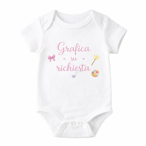 Body baby personalizzato - , su