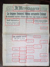 WW1-LA PRIMA BANDIERA TOLTA AI