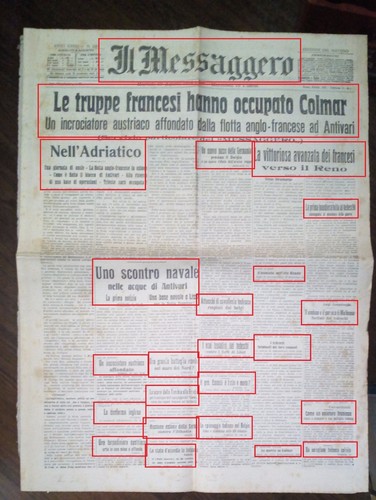 Ww1 prima bandiera tolta - prima, ai