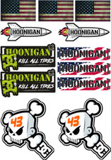 Adesivi HOONIGAN USA 12 pezzi