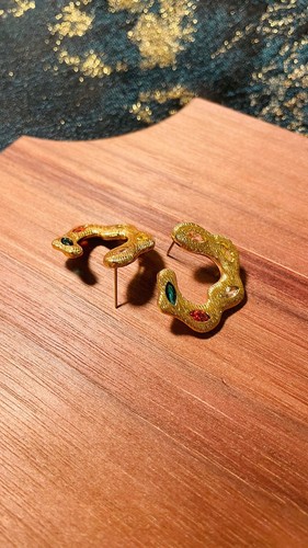 Orecchini fiume oro - fiume,