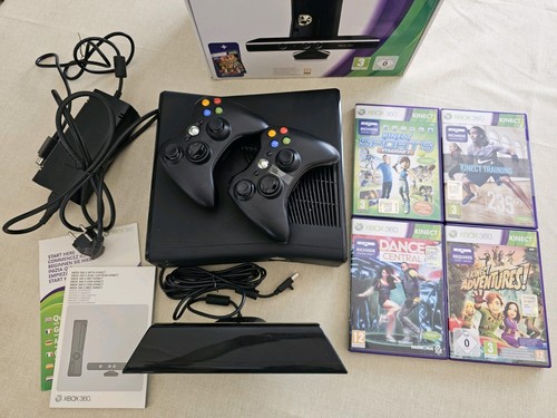 Microsoft xbox 360 4gb - 4gb, nera