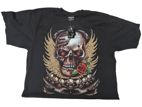 Shirt manches courte skull - courte,