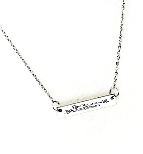 Collana charm alza - alza, frecce