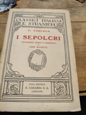 Ugo Foscolo I sepolcri