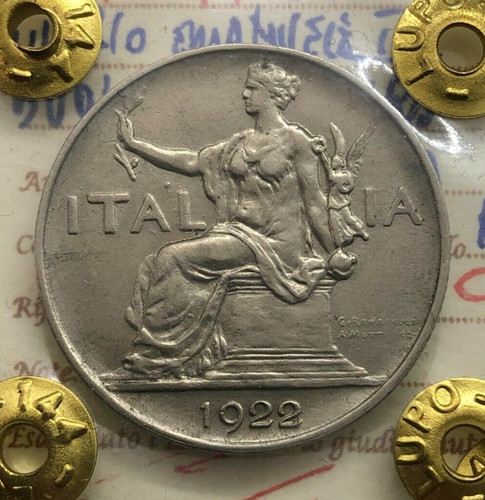 Buono lira 1922 vittorio - lira,