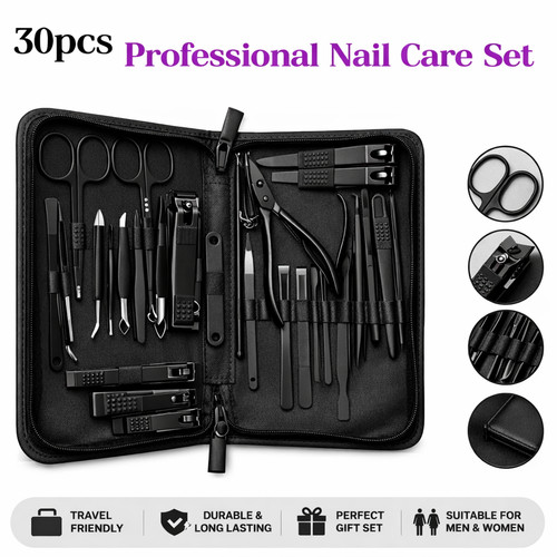 30pcs kit manicure pedicure - kit,