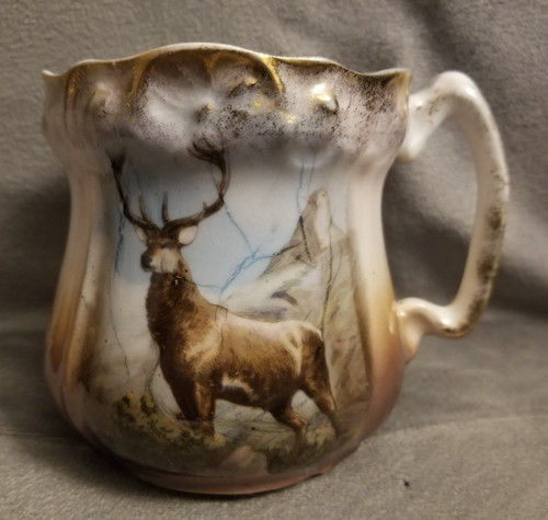 Tazza vintage caccia cervo