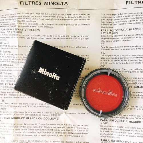 Come nuovo minolta 49mm - 【come,