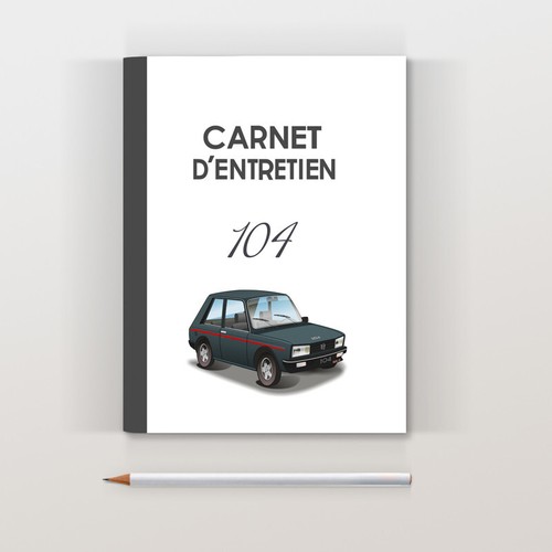 Carnet entretien peugeot 104 - carnet, d'entretien