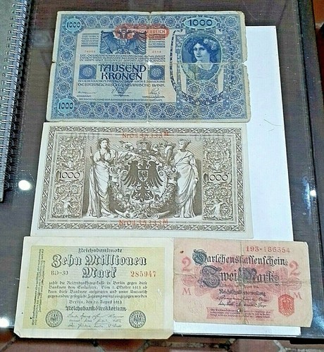 Banconote germania austria - banconote, e