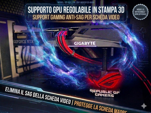 Supporto gpu regolabile - gpu,