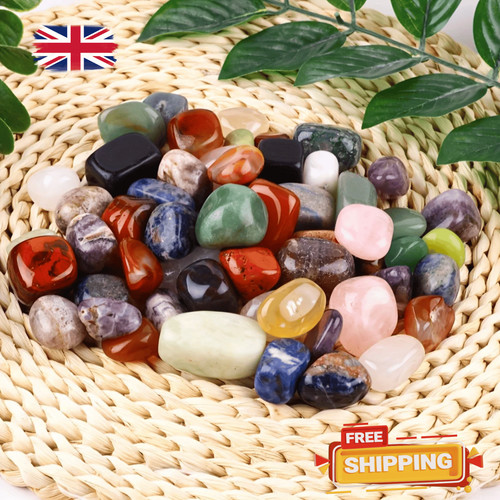 100g natural tumbled stones - tumbled,