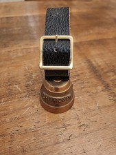 Chamonix Souvenir Mt. Campana Blanc 4" metallo ottone composito usata 