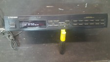 PIONEER F-227 Sintonizzatore HI-FI Vintage Digital Synthesizer TUNER 