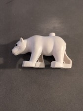 Lego Duplo PARTE DI RICAMBIO ANIMALE Zoo Orso Polare GRANDE MAMMA PAPÀ Adulto Ghiaccio