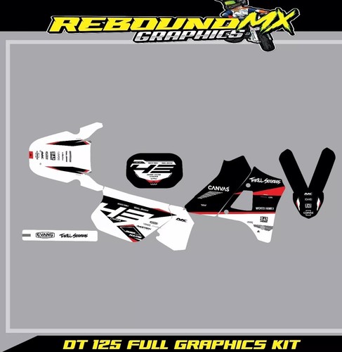 Adesivi yamaha dtr125 kit - yamaha,