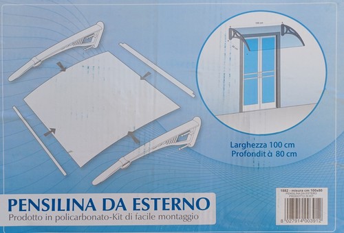 Pensilina tettoia modulabile - pensilina,