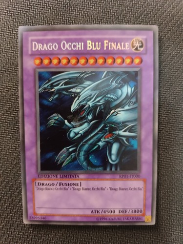 Drago occhi blu - yu-gi-ho,