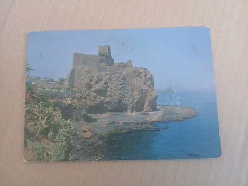 Cartolina postale aci castello - cartolina,