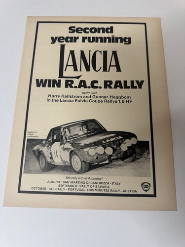 Original 1971 lancia fulvia - original,