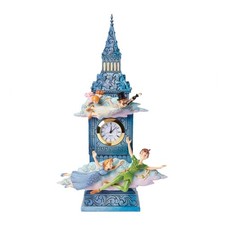 Peter Pan Statuetta Orologio