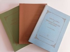 Giulio Boero (a cura di) - Miscellanea di memorie storiche saluzzesi - 3 volumi