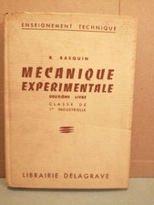 R. Basquin - Meccanico Sperimentale Seconda Libro/Libreria Delagrave