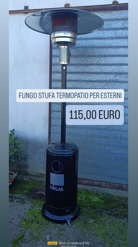 Fungo stufa termopatio - stufa, niklas