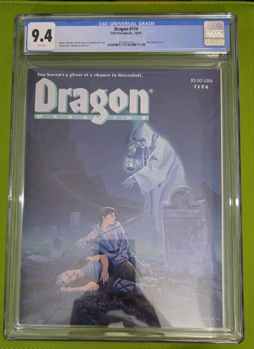 Cgc dragon magazine - cgc,