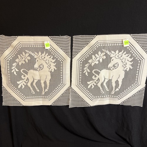Coppia pannelli unicorno pizzo