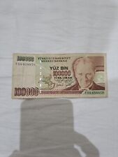 Banconota 100.000 Lira Turca (Turchia) 1970