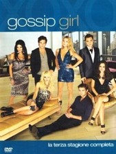 GOSSIP GIRL COFANETTO DVD TERZA STAGIONE 3 COMPLETA - 5 DISCHI  ☆