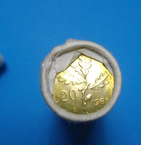 Rotolino lire 1986 raro - rotolino, 20
