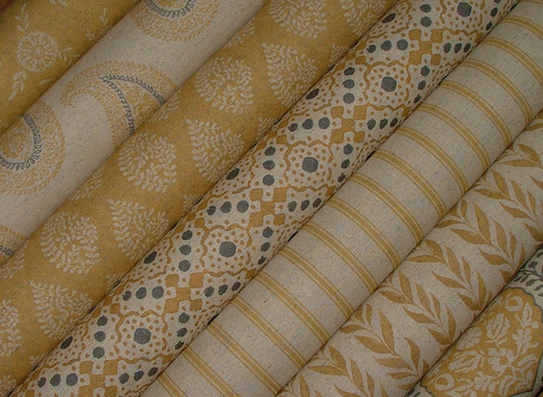 Tenda misto lino tessuto - tenda,