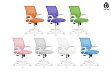 Sedia da ufficio ergonomica girevole - Happy