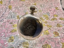 Selex  . LNER Ex BR . Ferroviario Inglese OROLOGIO TASCA . Dimiere Freres & Co .