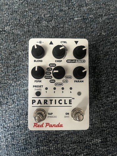Red panda particle granular - red,