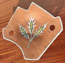 Piatto  Ceramica Fiamma svuota tasche vintage da restaurare