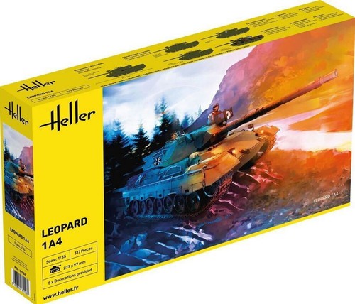 Heller 81126 panzer leopard - panzer,