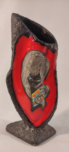 Vase céramique signé - céramique, rep