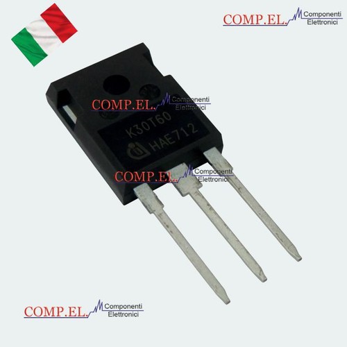 K30t60 igbt 600v - k30t60, 187w