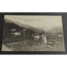 Cartolina Viù - Villa e Parco