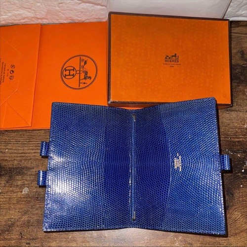 Hermes lizard agenda cover - gm,