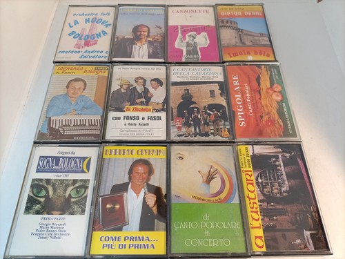 Lotto 12x musicassette - 12x, bologna