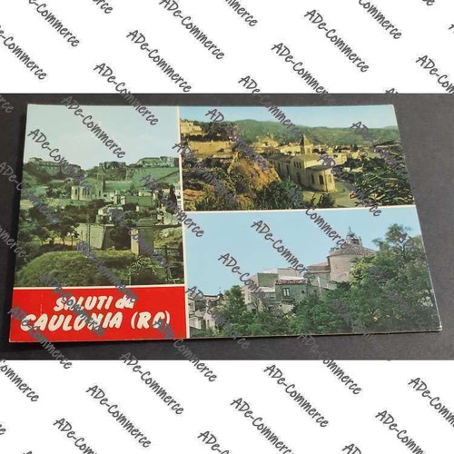 Cartolina saluti caulonia - cartolina,