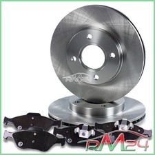 KIT DISCHI FRENO + PASTIGLIE ANTERIORE VENTILATO PER FORD FUSION KA PUMA 16V